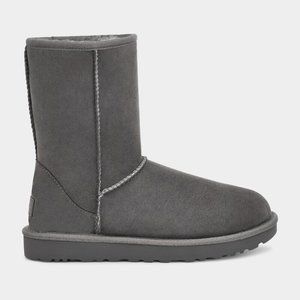 New Ugg Classic Short Boot Grey Size 8